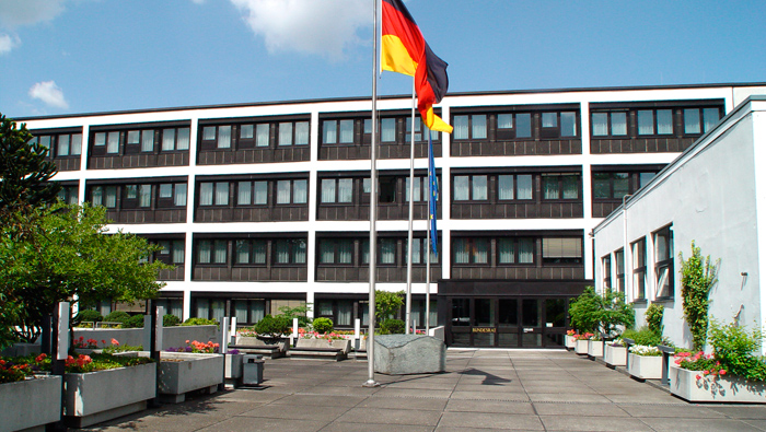 Foto: Außenansicht des Gebäudes des Bundesrates in Bonn