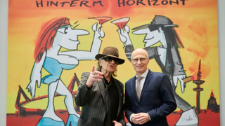 Link zur Seite: Hamburg zeigt Kunstwerke von Multitalent Udo Lindenberg