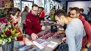 Foto: Blick auf den Informationstresen