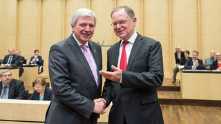 Foto: v.l.n.r. Volker Bouffier, Stephan Weil