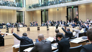 Foto: Blick in den Plenarsaal