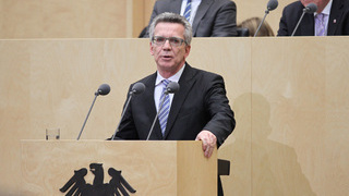 Foto: Bundesinnenminister Dr. Thomas de Maizière