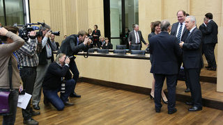 Foto: Vor der Plenarsitzung des Bundesrates