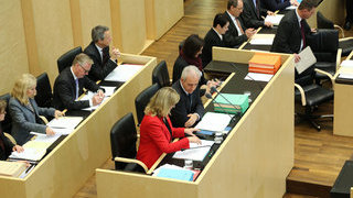 Foto: Blick auf das Präsidium