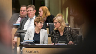 Foto: Blick auf die Länderbank Saarlands