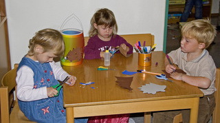 Foto: Kinder im Kindergarten