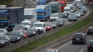 Foto: Stau auf der Autobahn