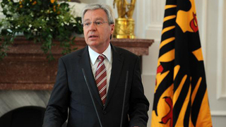 Foto: Jens Böhrnsen im Schloss Bellevue Foto: Jens Böhrnsen im Schloss Bellevue