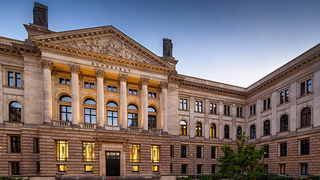 Ansicht auf das Gebäude des Bundesrates