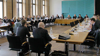 Foto: Réunion de la commission juridique