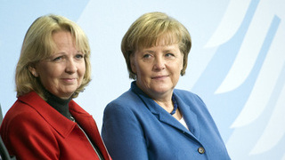 Foto: Hannelore Kraft und Angela Merkel