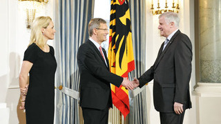 Foto: Bettina Wulff, Christian Wulff, Horst Seehofer