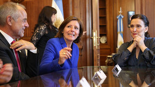 Foto: Malu Dreyer und Marta Gabriela Michetti