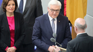 Foto: Frank-Walter Steinmeier während der Vereidigung