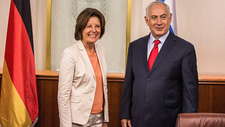 Foto: Malu Dreyer und Benjamin Netanyahu