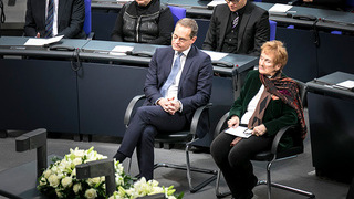 Foto: Michael Müller und Renate Lasker-Harpprecht