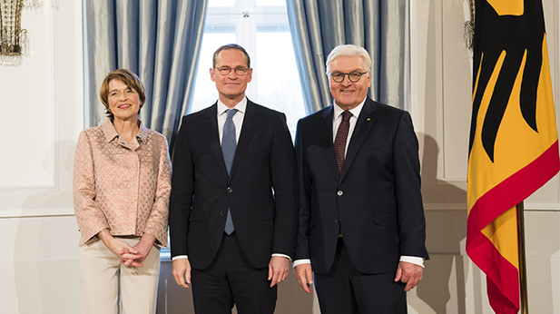 Foto: Elke Büdenbender, Michael Müller, Frank-Walter Steinmeier Foto: Elke Büdenbender, Michael Müller, Frank-Walter Steinmeier
