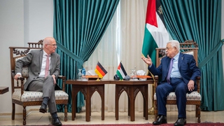 Bundesratspräsident tauscht sich mit dem Präsidenten der Palästinensischen Behörde, Herrn Mahmoud Abbas aus 