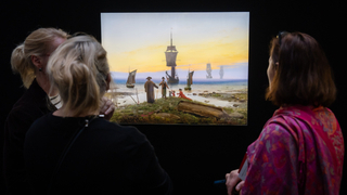 Foto: Blick auf ein Kunstwerk