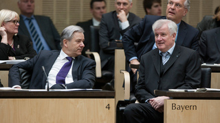 Foto: Klaus Wowereit und Horst Seehofer 