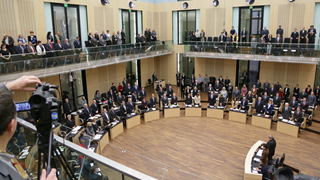 Foto: Gedenkminute im Bundesrat