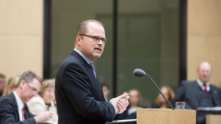 Foto: Der Parlamentarische Staatssekretär Christian Lange zum Gesetz zur Änderung des Strafgesetzbuches