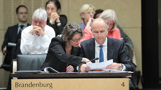 Foto: Blick auf die Länderbank von Brandenburg