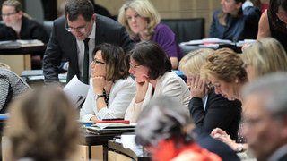 Foto: Mitglieder des Bundesrates während der 922. Plenarsitzung