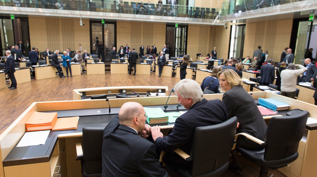 Foto: Blick in den Plenarsaal