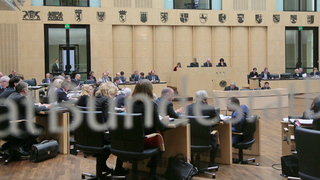 Foto: Blick von außen in den Saal