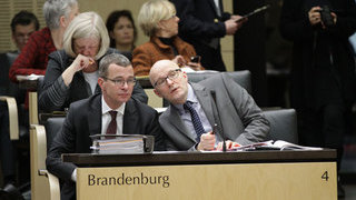 Foto: Blick auf die brandenburgische Länderbank