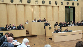 Foto: Blick in den Plenarsaal