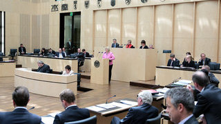 Foto: Blick in den Plenarsaal