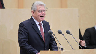 Foto: Rede von Joachim Gauck