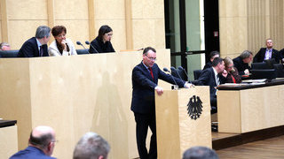 Minister Peter Friedrich, Bevollmächtigter des Landes Baden-Württemberg beim Bund