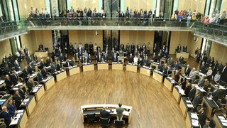 Schweigeminute im Bundesrat