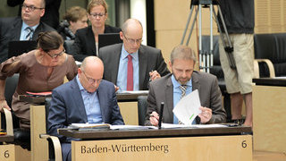 Foto: Länderbank Baden-Württemberg im Plenarsaal