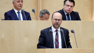 Foto: Frank-Josef Lersch-Mense am Rednerpult