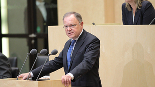 Foto: Beitrag von Ministerpräsident Weil (Niedersachsen)