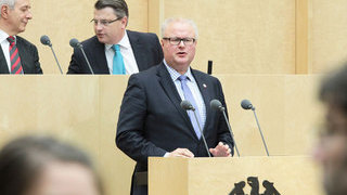 Foto: Staatsminister Thomas Schäfer