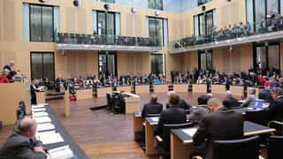 Foto: Blick in den Plenarsaal