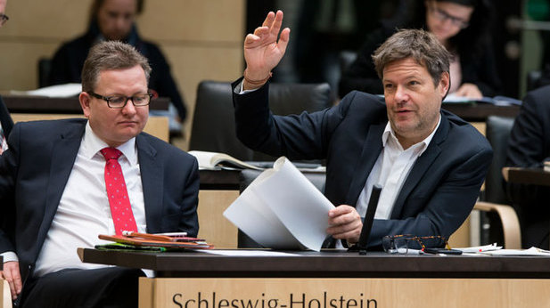 Foto: Minister Robert Habeck (rechts)