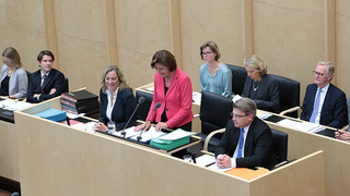 Foto: Malu Dreyer im Präsidium