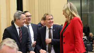 Foto: MP Günther und die Direktoren des Bundesrates