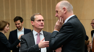 Foto: Michael Müller und Dietmar Woidke