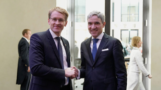 Foto: Daniel Günther und Stephan Harbarth