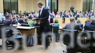 Foto: Bundesrat members in the plenary hall 