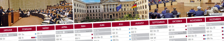 Foto: Kalender des Bundesrates