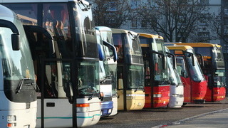 Foto: Parkplatz für Reisebusse